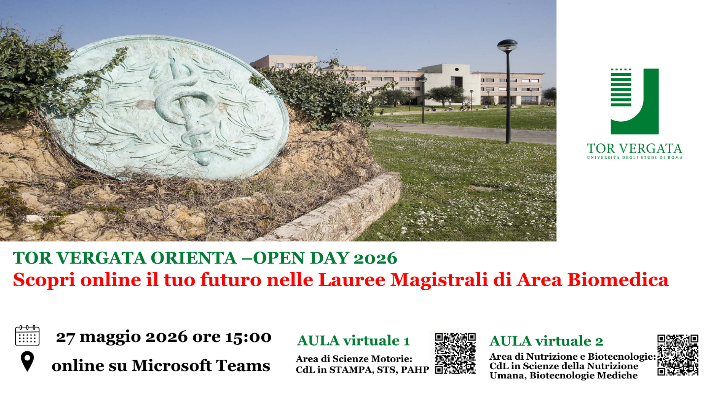  open day orientamento 27 maggio