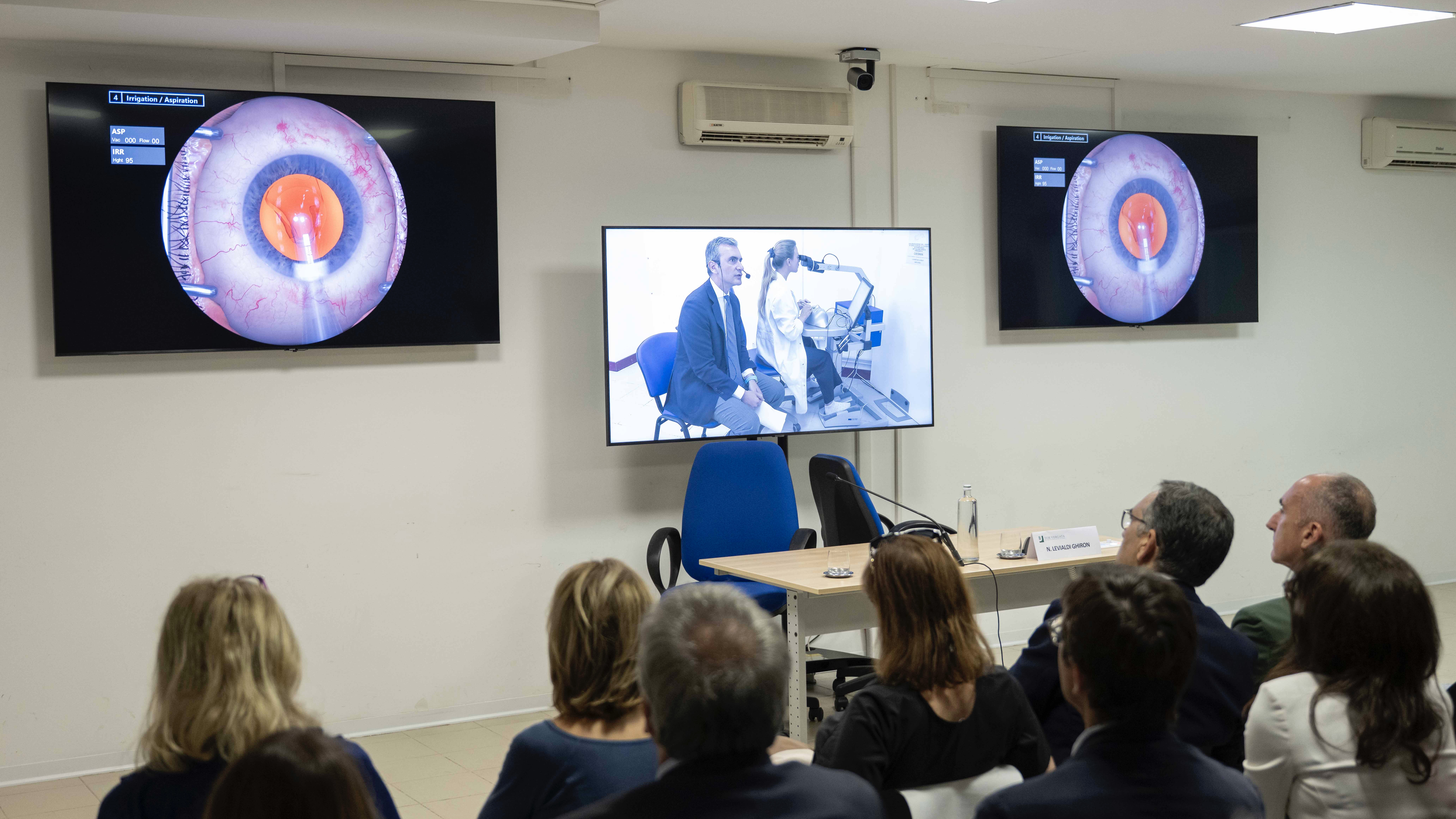 gallery Inaugurato il simulatore chirurgico oftalmico EYESI al CESMA, facoltà di Medicina a Roma Tor Vergata