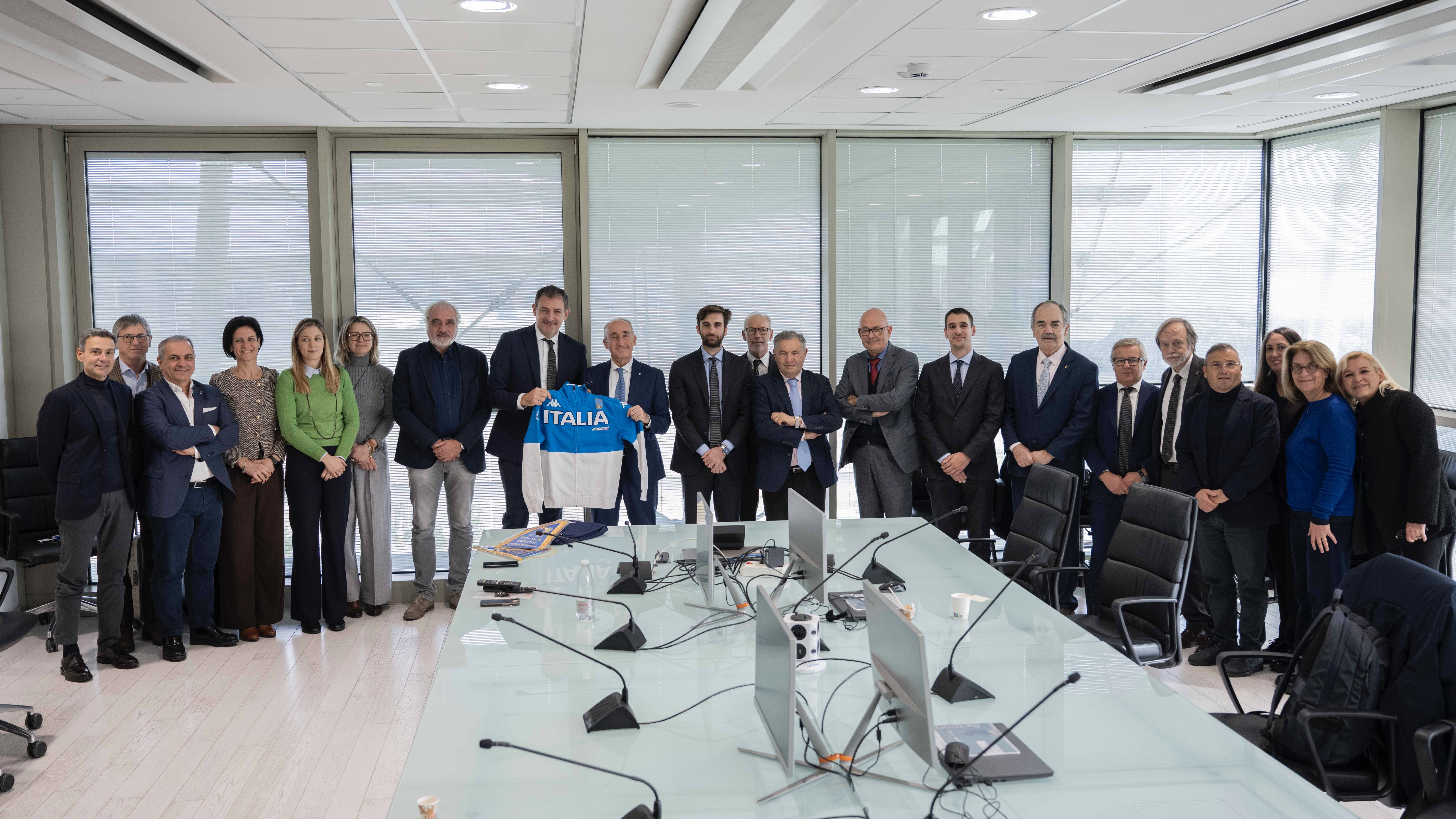 gallery Forte collaborazione tra l'accademia e la scherma: firmato accordo quadro tra Federazione Italiana Scherma e Università di Roma Tor Vergata