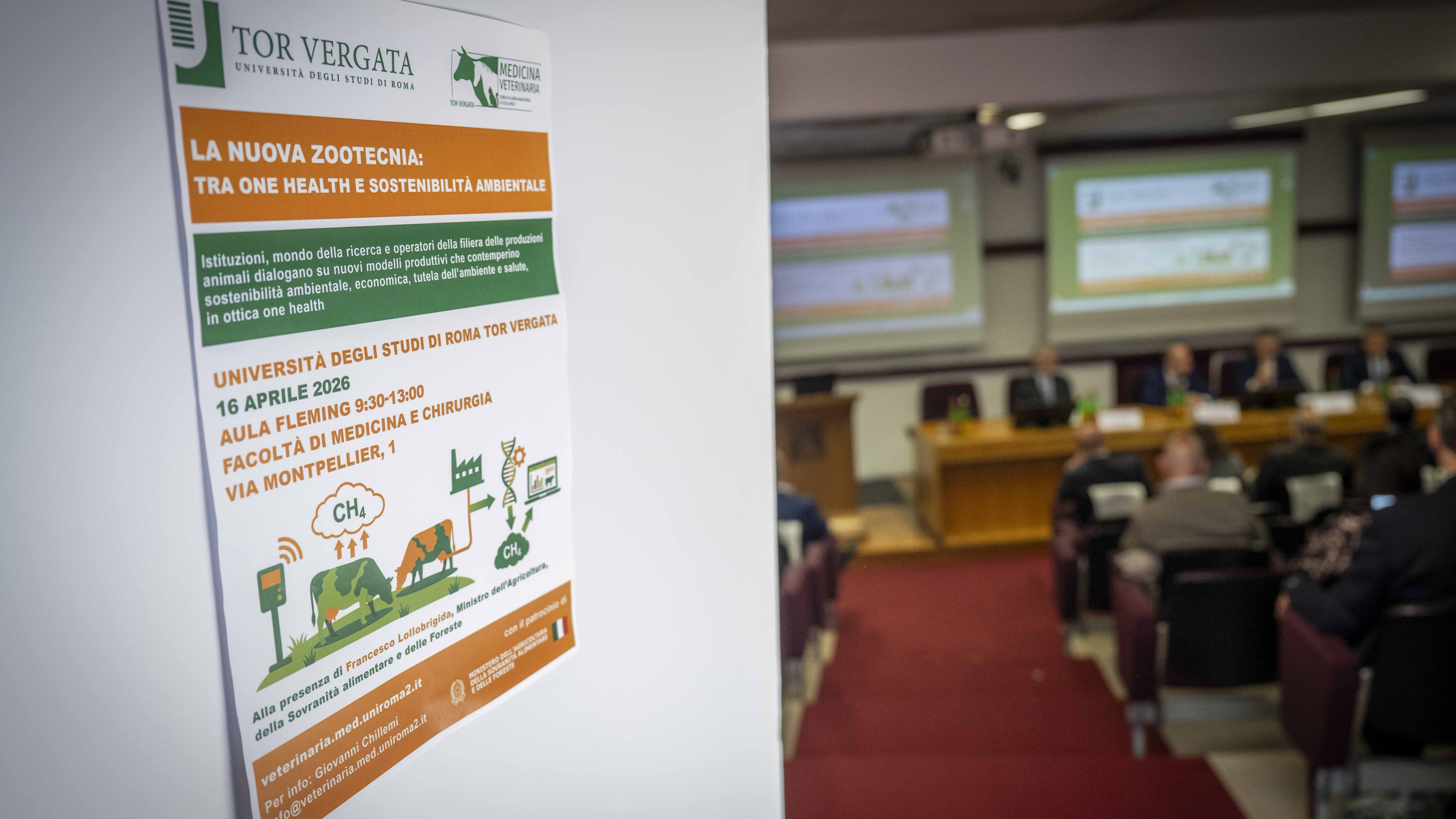 gallery Tra One Health e sostenibilità, da Roma Tor Vergata si discute sul mondo della Zootecnia