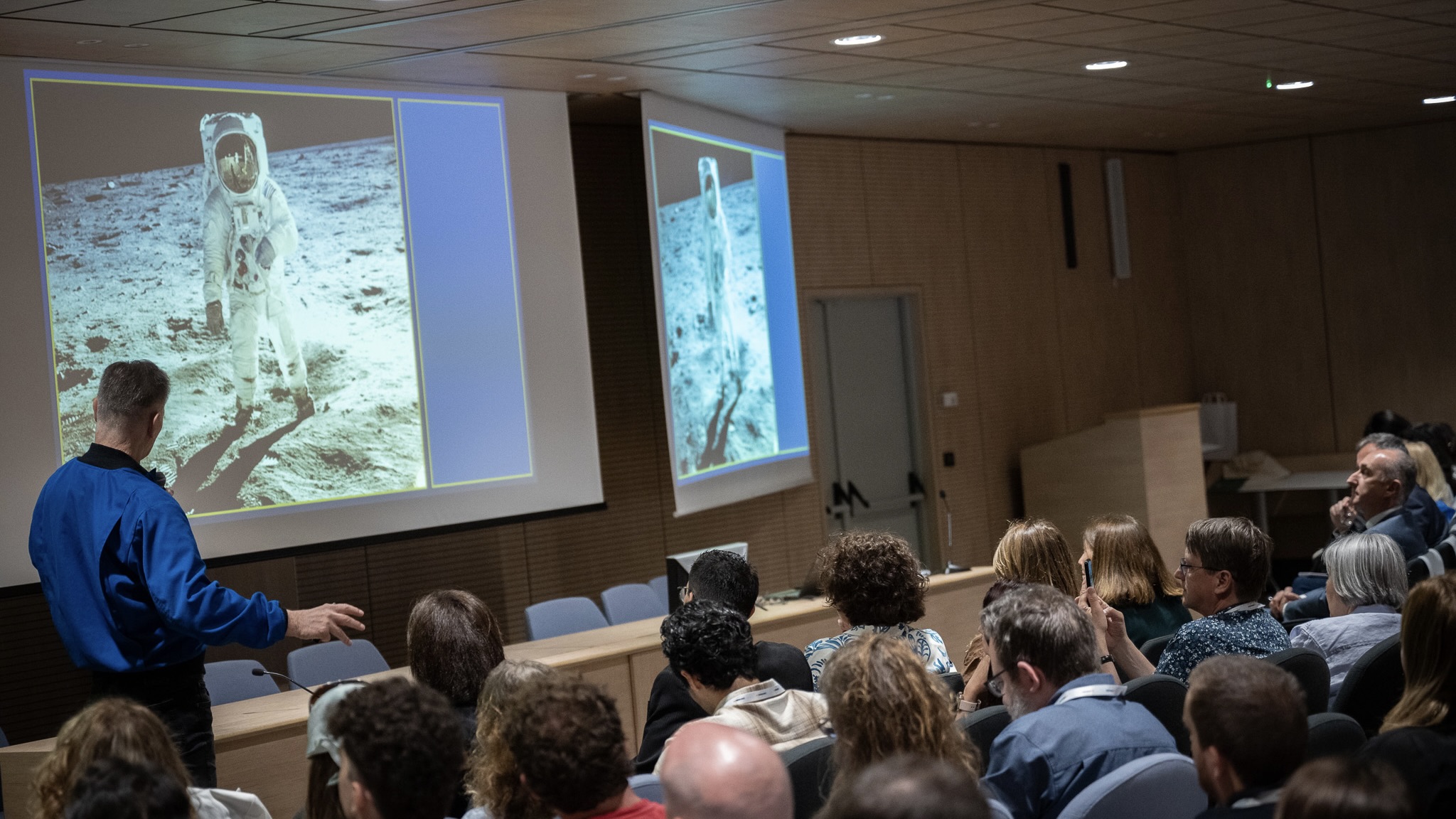 gallery Universeh 2026 a Roma Tor Vergata. Spazio, scienza e ricerca e l'astronauta ESA Paolo Nespoli
