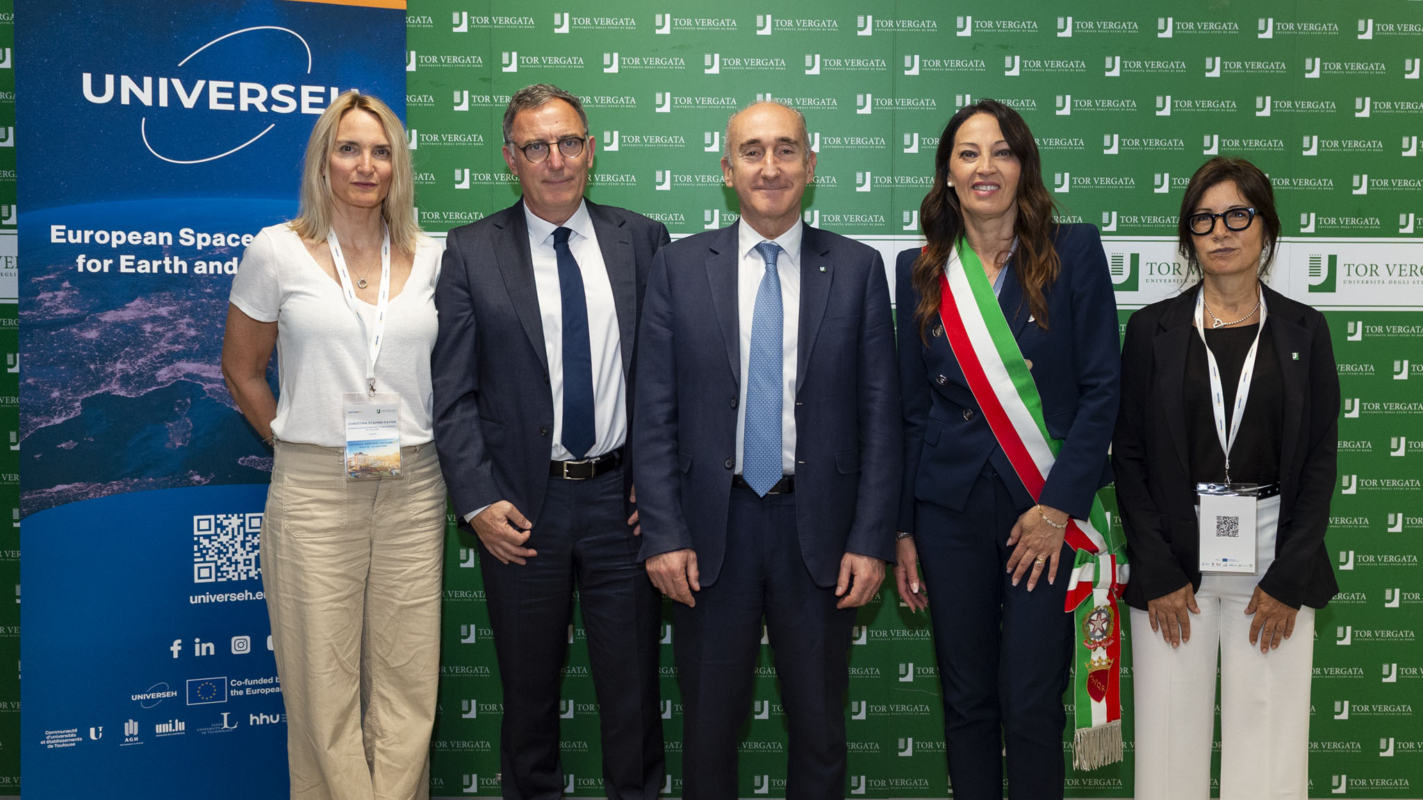 gallery Universeh 2026 a Roma Tor Vergata. Spazio, scienza e ricerca e l'astronauta ESA Paolo Nespoli