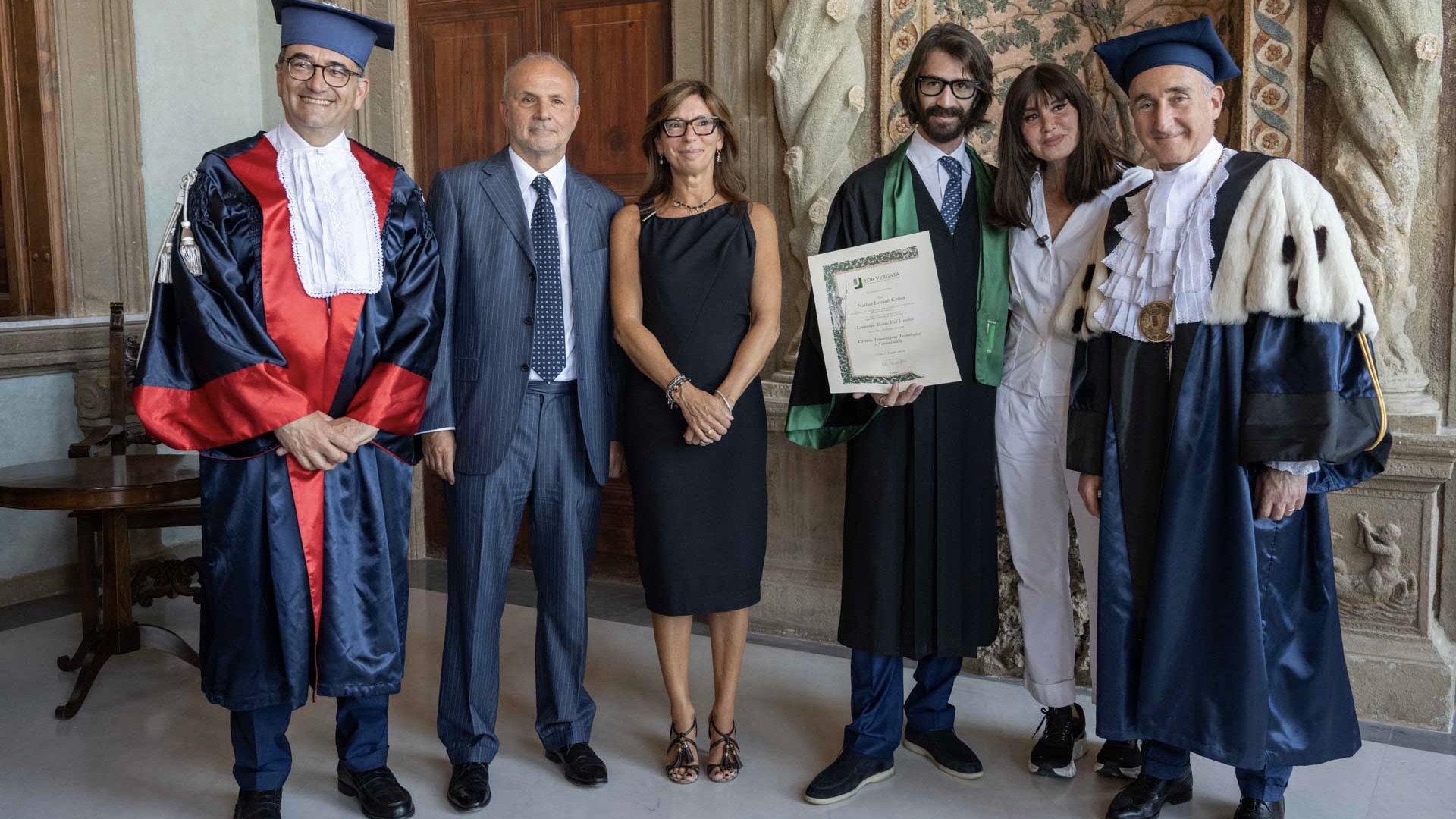 gallery Leonardo Maria Del Vecchio, Laurea honoris causa in Diritto, innovazione tecnologica e sostenibilità