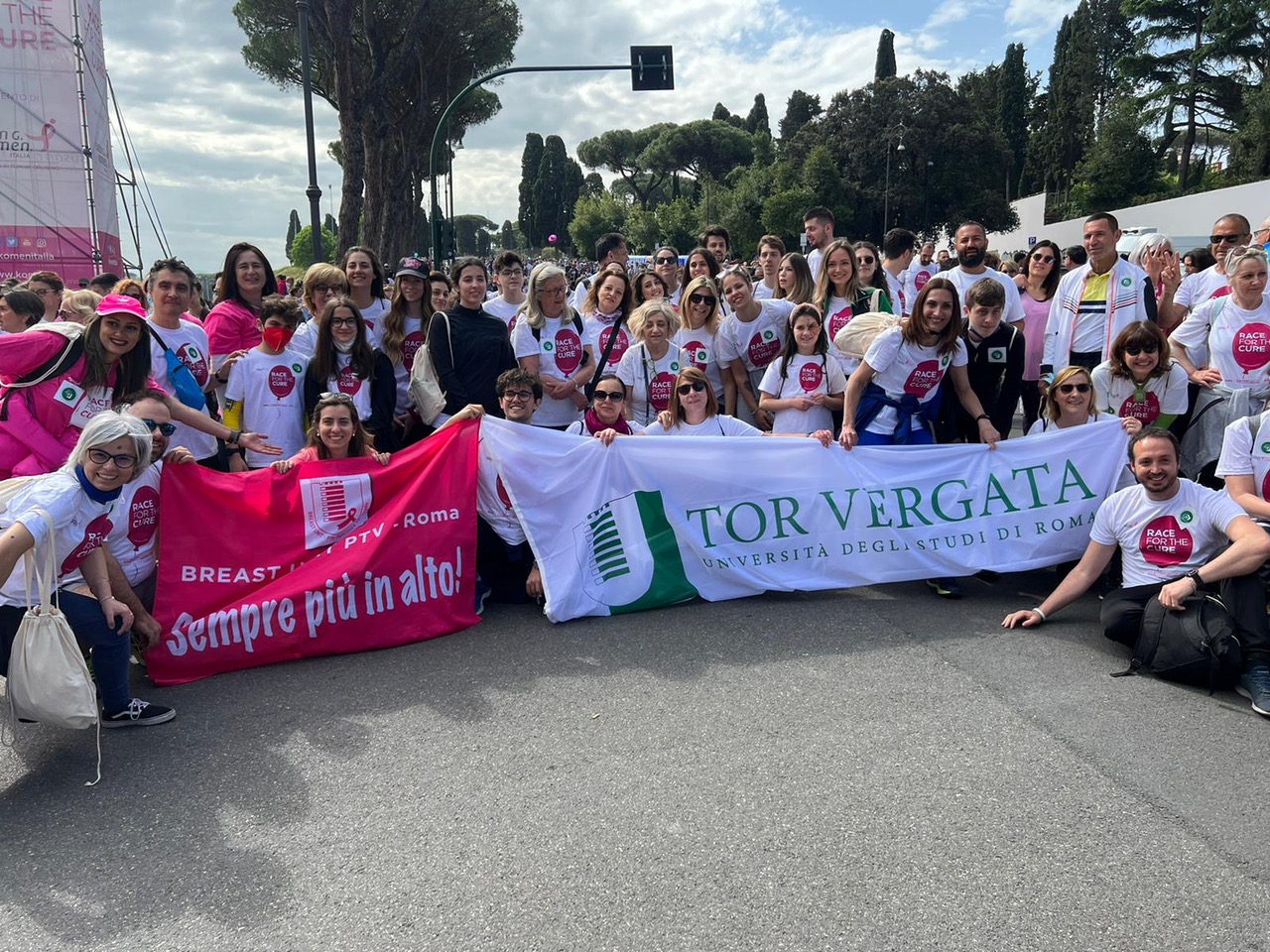 gallery Tutta "Tor Vergata" in Race for the Cure