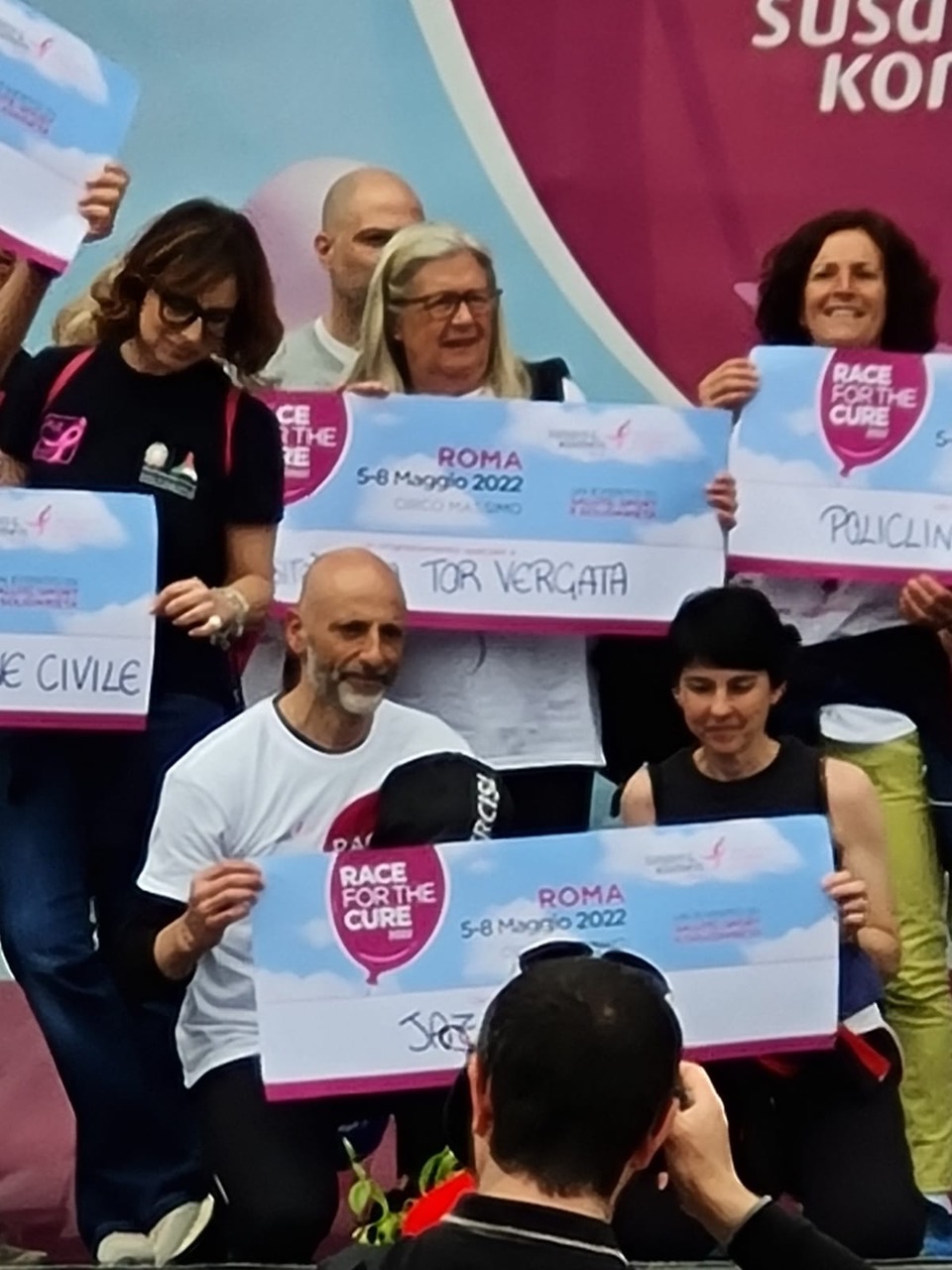 gallery Tutta "Tor Vergata" in Race for the Cure