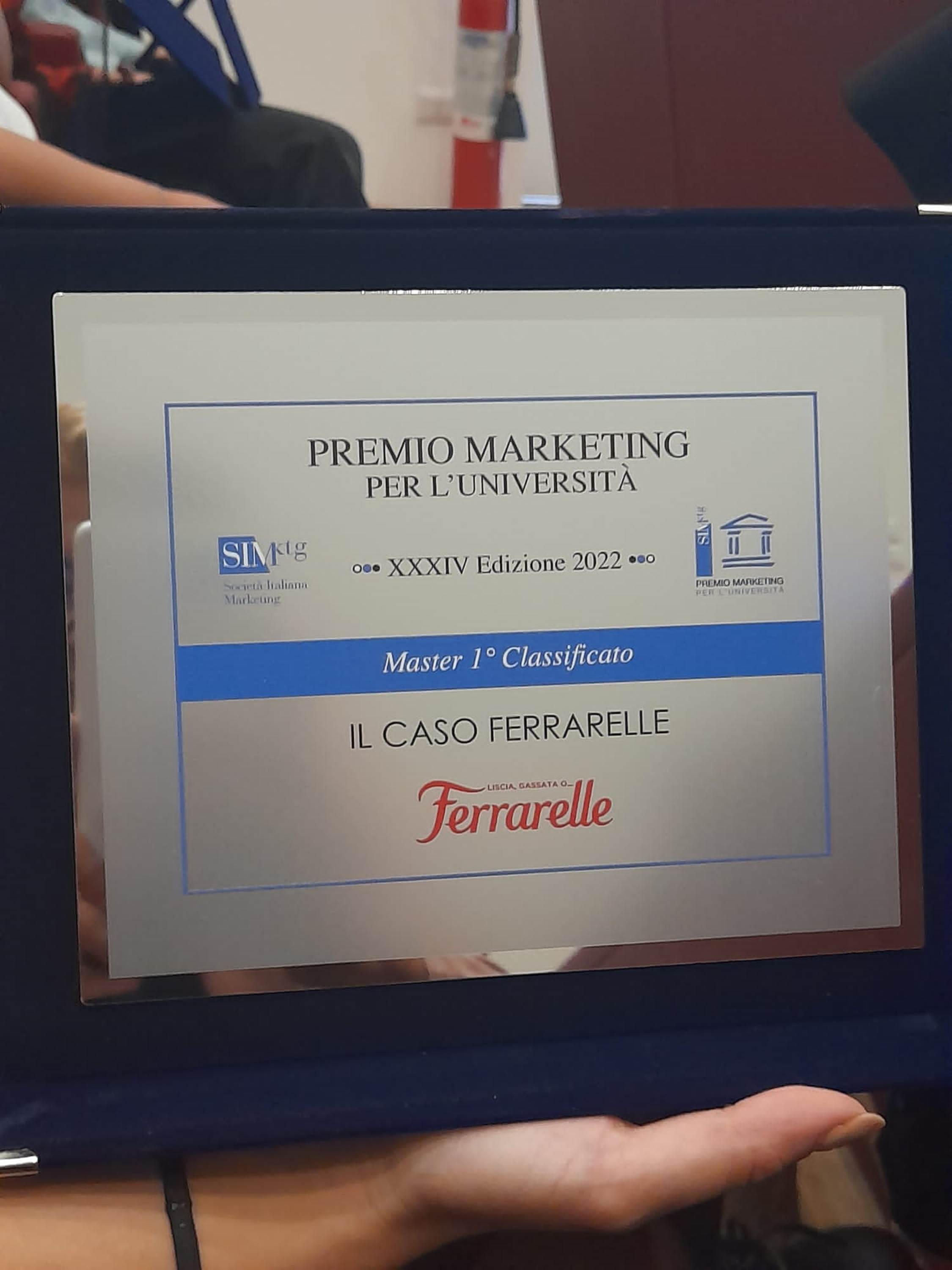 gallery Tor Vergata vince il Premio Marketing per l’Università della Società Italiana Marketing