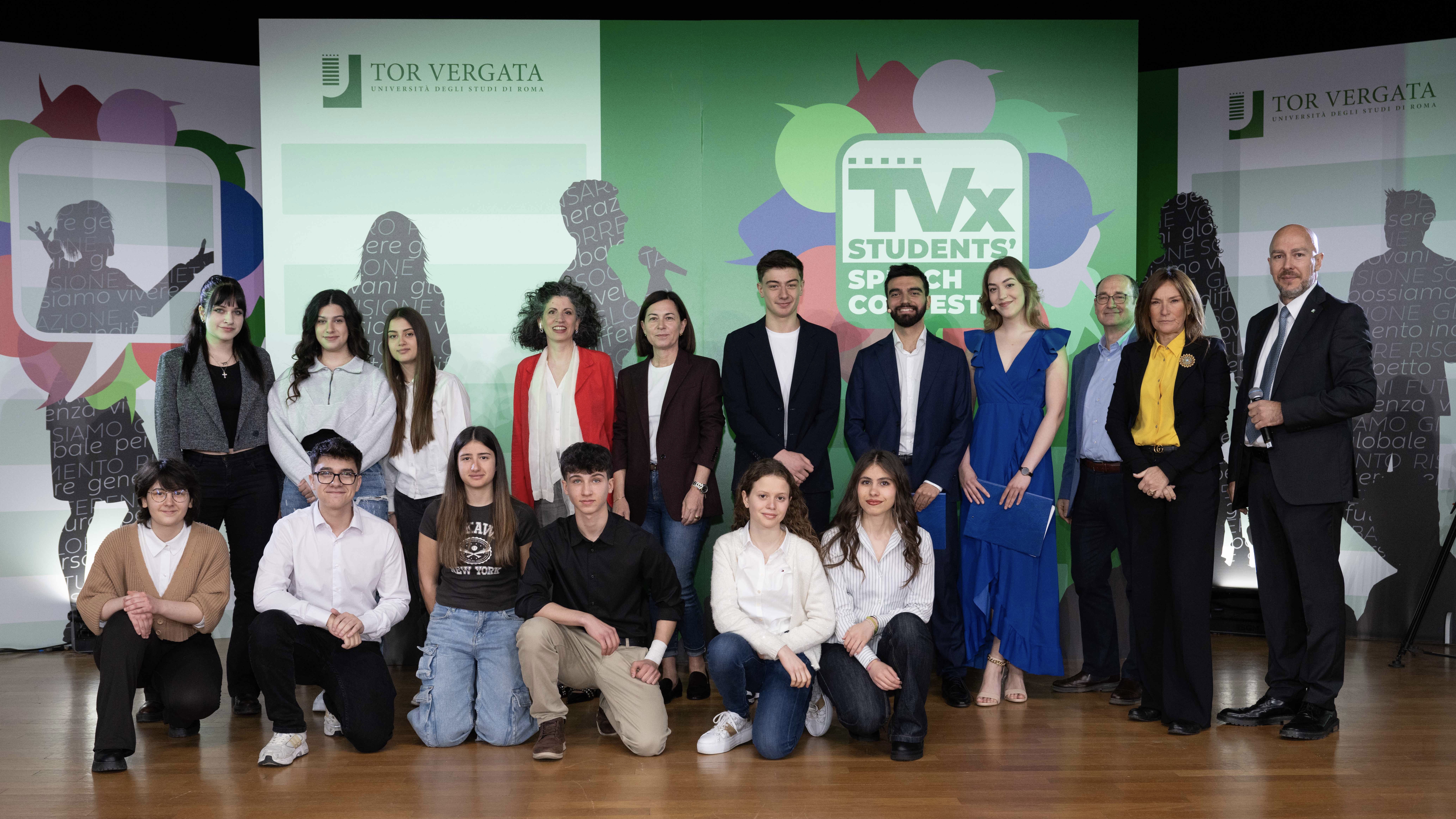 gallery TVx Students' Speech Contest 2024: vince Elisa Draghin con un discorso contro l’omologazione giovanile