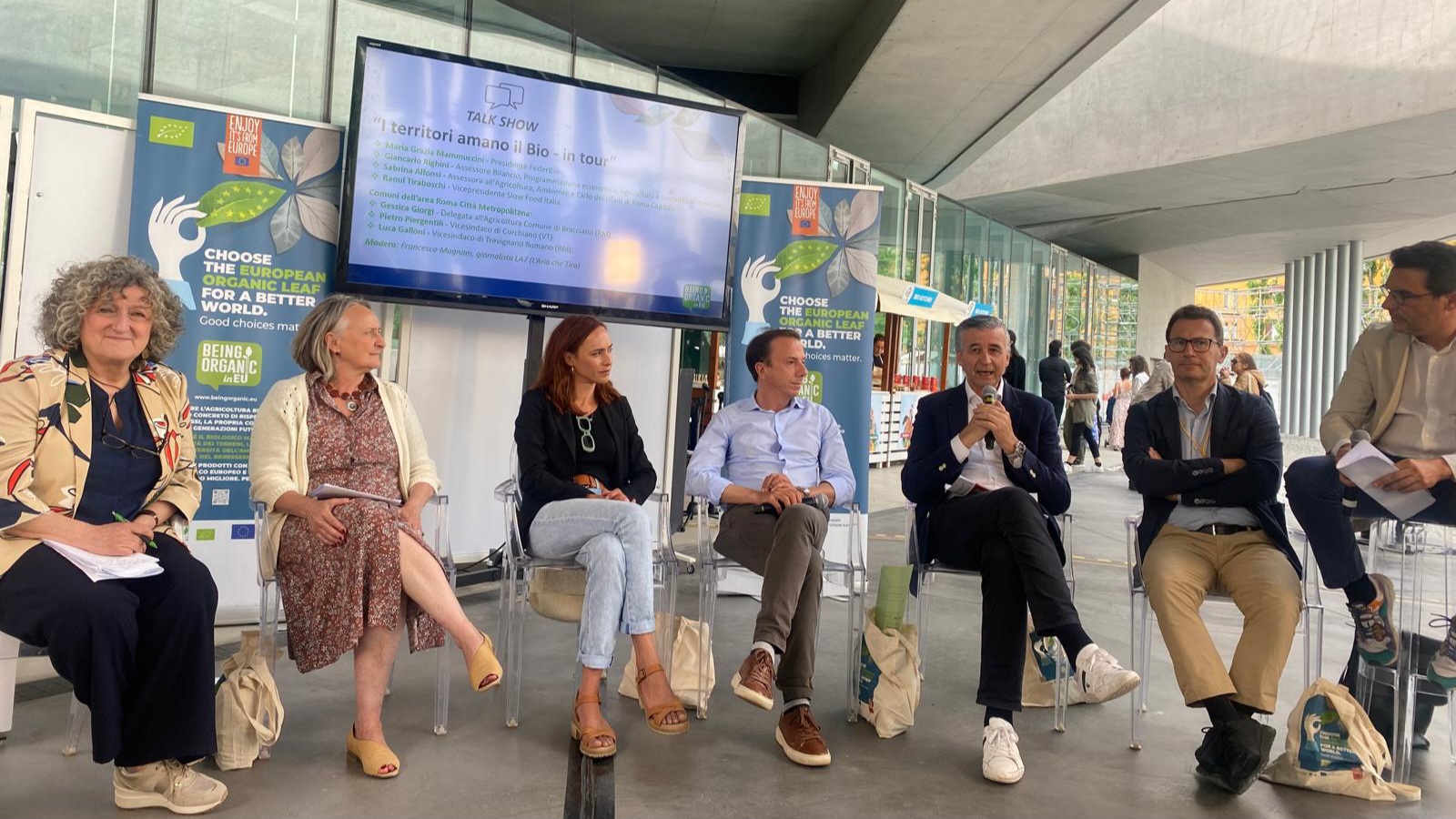 gallery Festa del BIO e Anteprima Terra Madre: al MAXXI con Laura Di Renzo si parla di cibo per un futuro sostenibile 