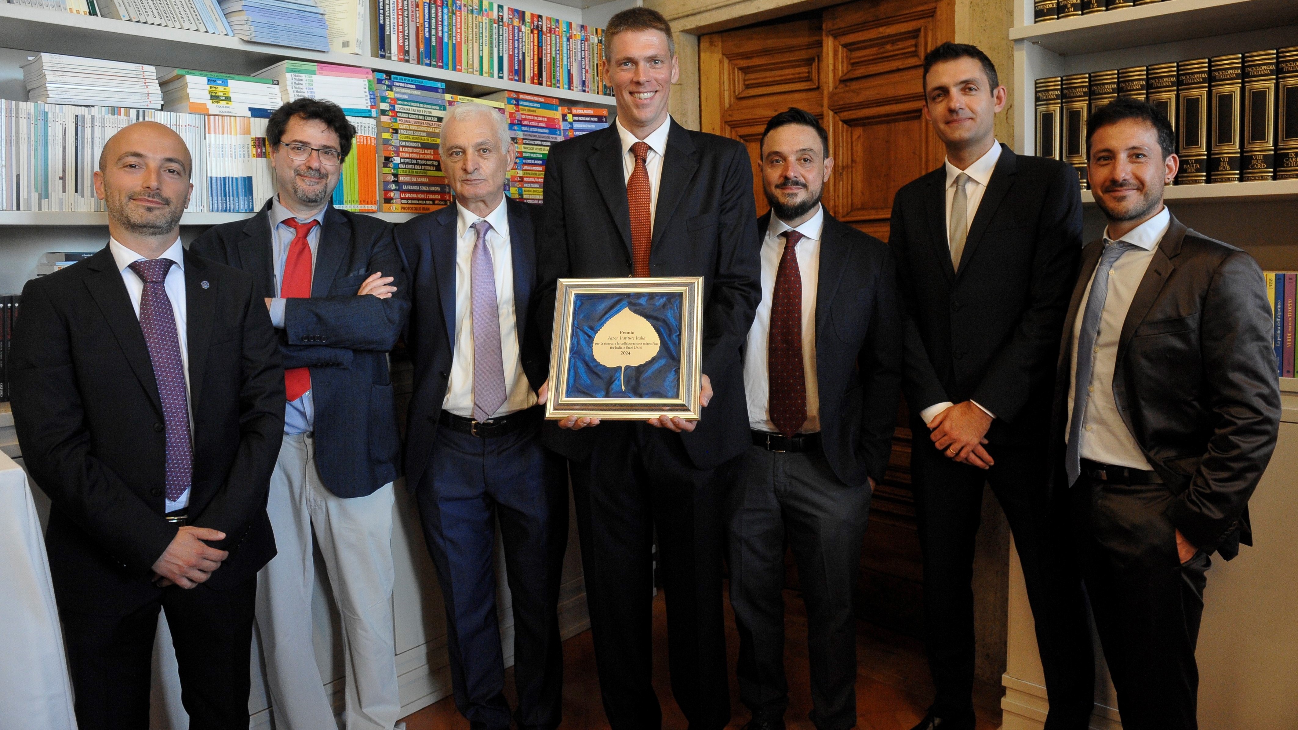gallery La spugna di vetro protagonista del Premio Aspen 2024 per uno studio di alta ingegneria