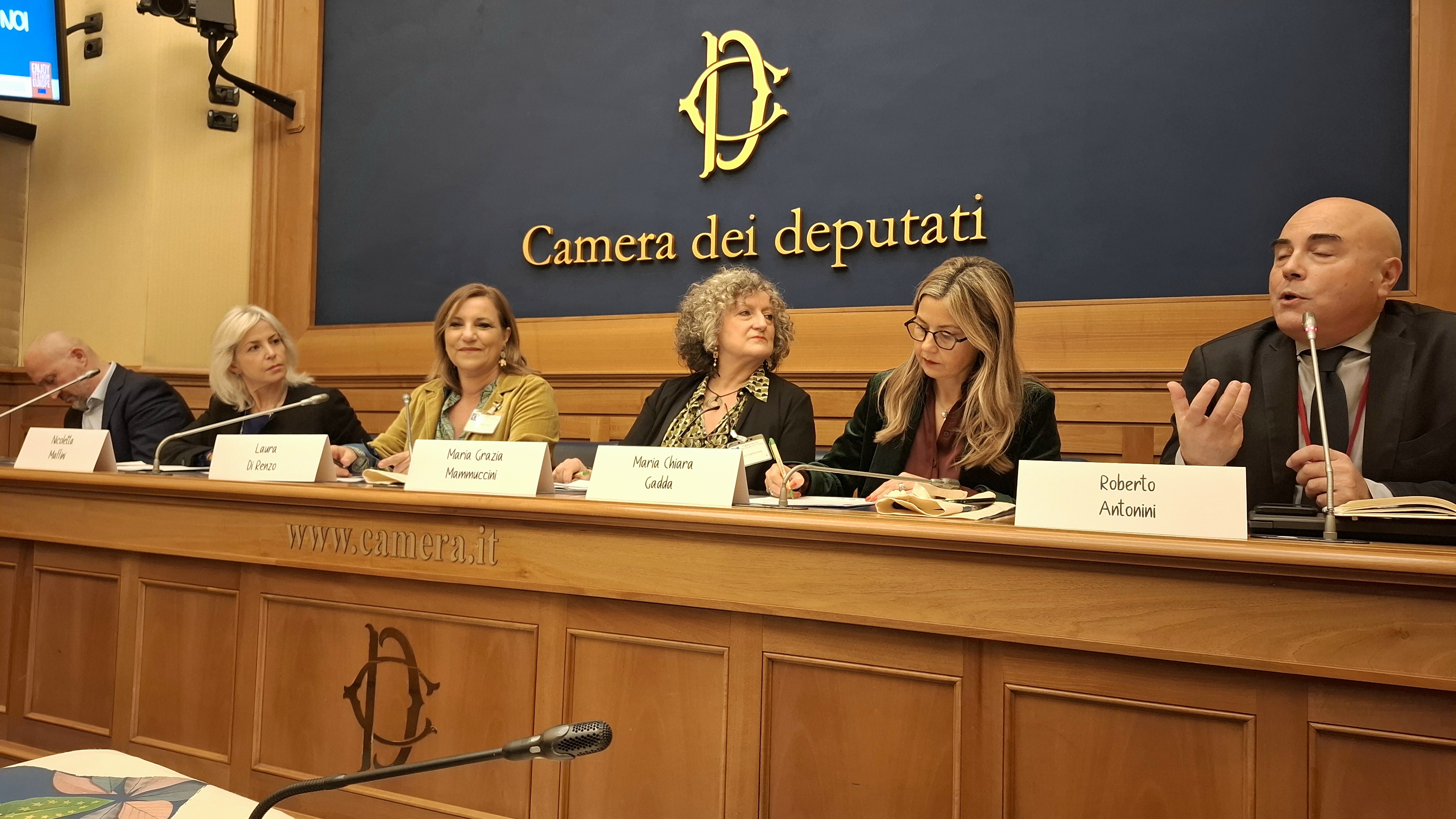 gallery Camera dei Deputati: campagna “Il Bio dentro di Noi” su ricerca IMOD condotta da Roma Tor Vergata