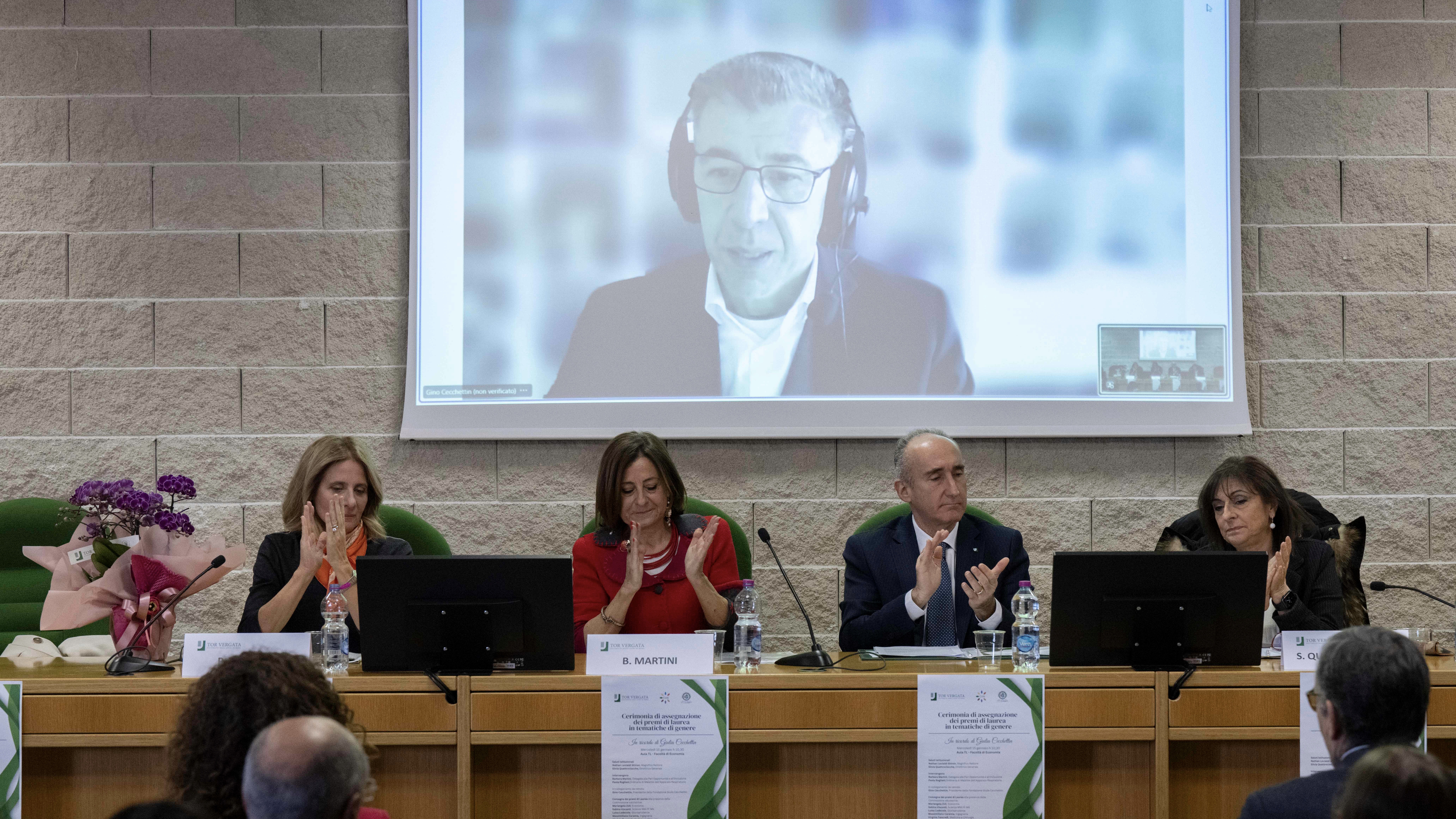 gallery Nel ricordo di Giulia Cecchettin, Roma Tor Vergata premia le migliori tesi su tematiche di genere